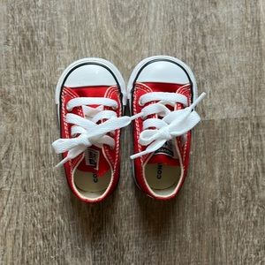 Red Converse Toddler Shoes